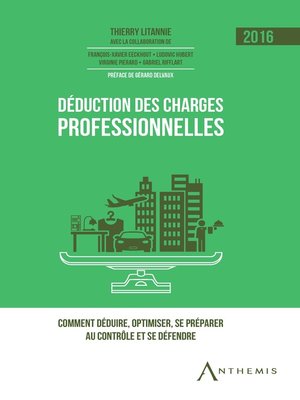 cover image of Déduction des charges professionnelles--2016